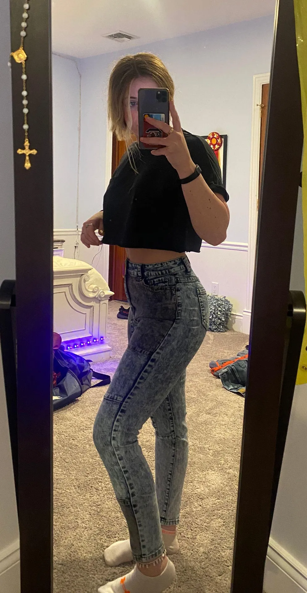 Multi color skinny jeans Multiple - Image 3