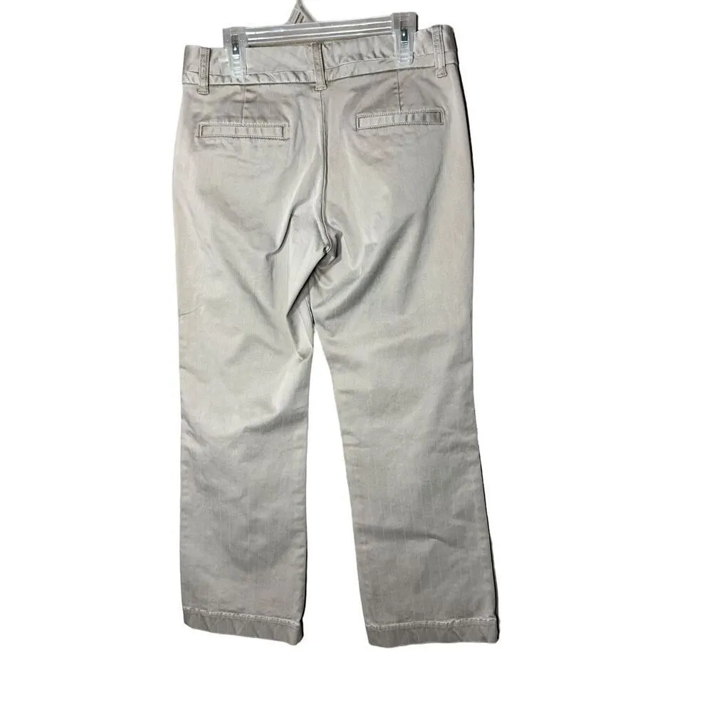 Old Navy Y2K Khaki Flare Pants Size 2 Short‎ - Image 5