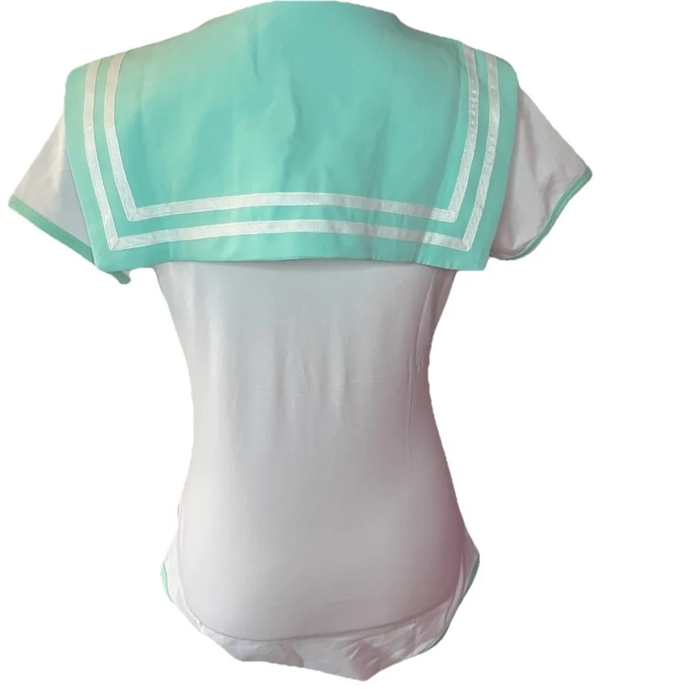 Littleforbig NWT Cotton Romper Pajamas Bodysuit Size Small Pink - Image 4