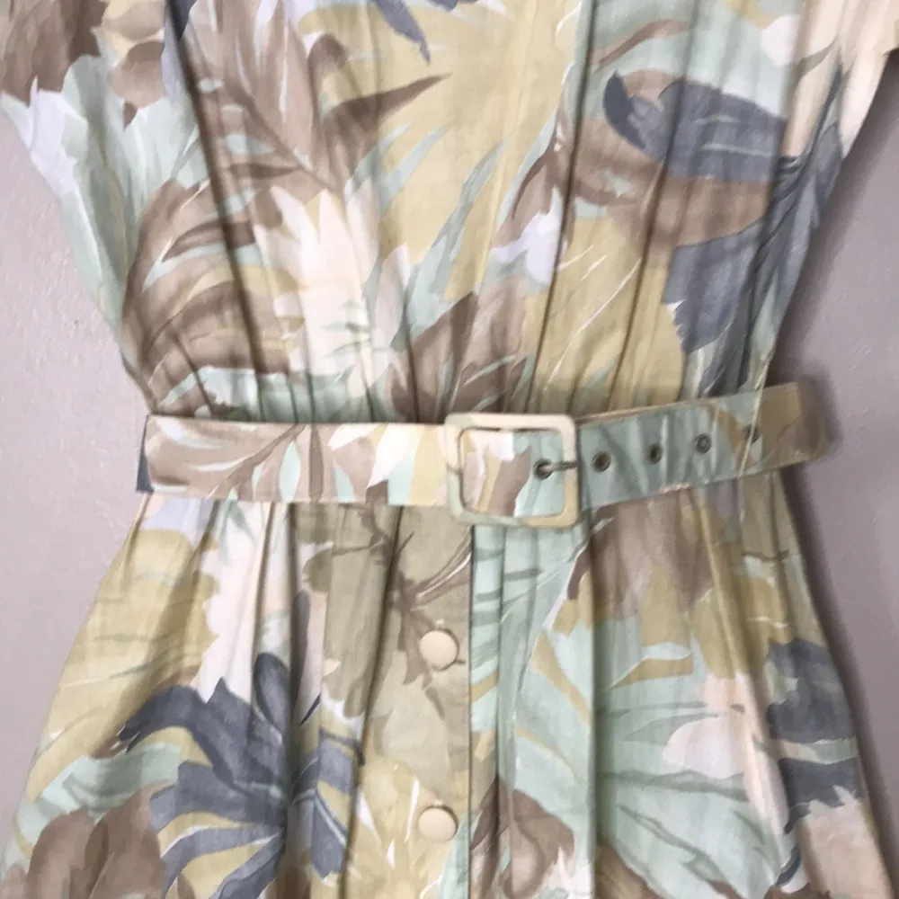 Vintage California looks made in USA prairie dress 100% cotton size 12P - Image 3