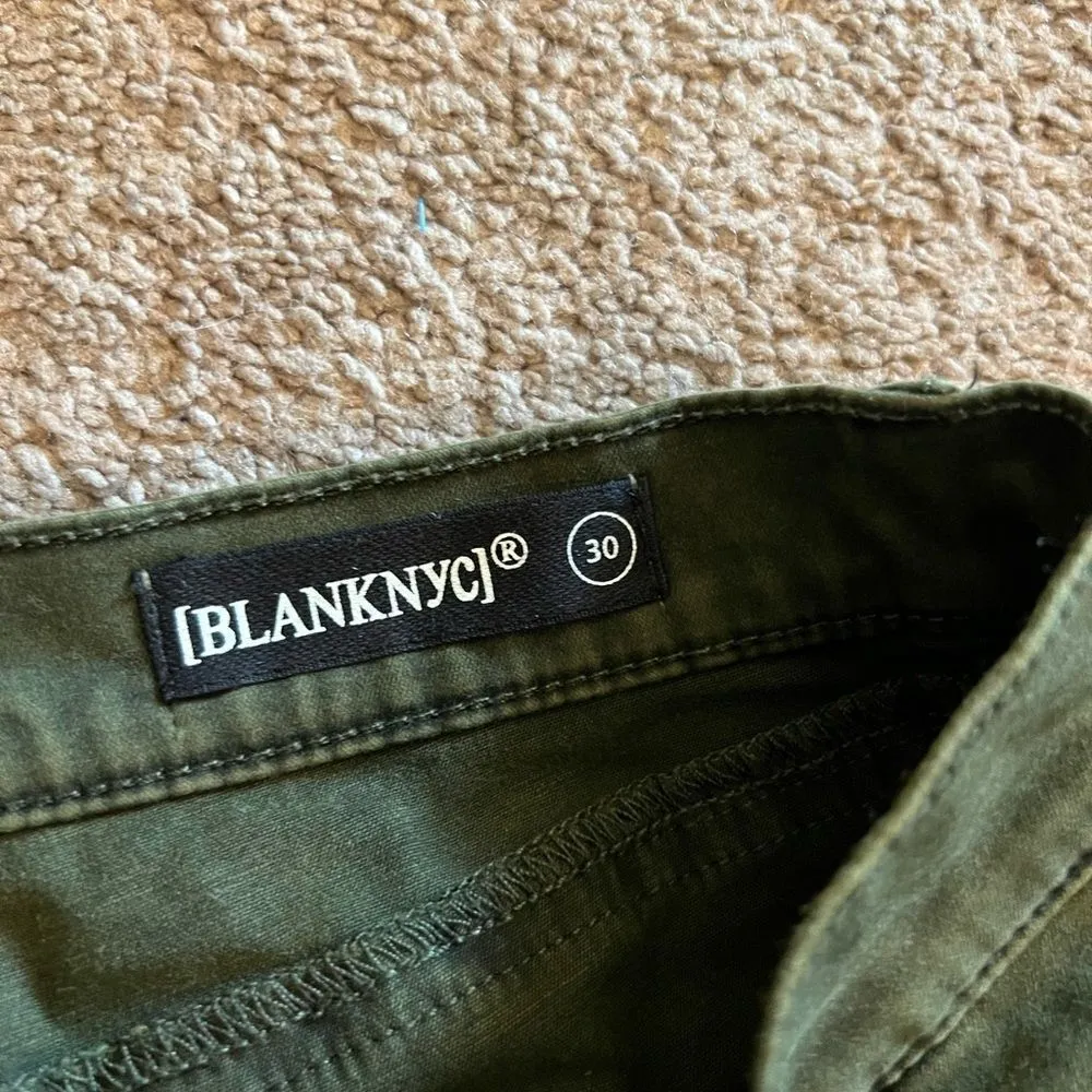 BLANK NYC  green jeans 30 - Image 8