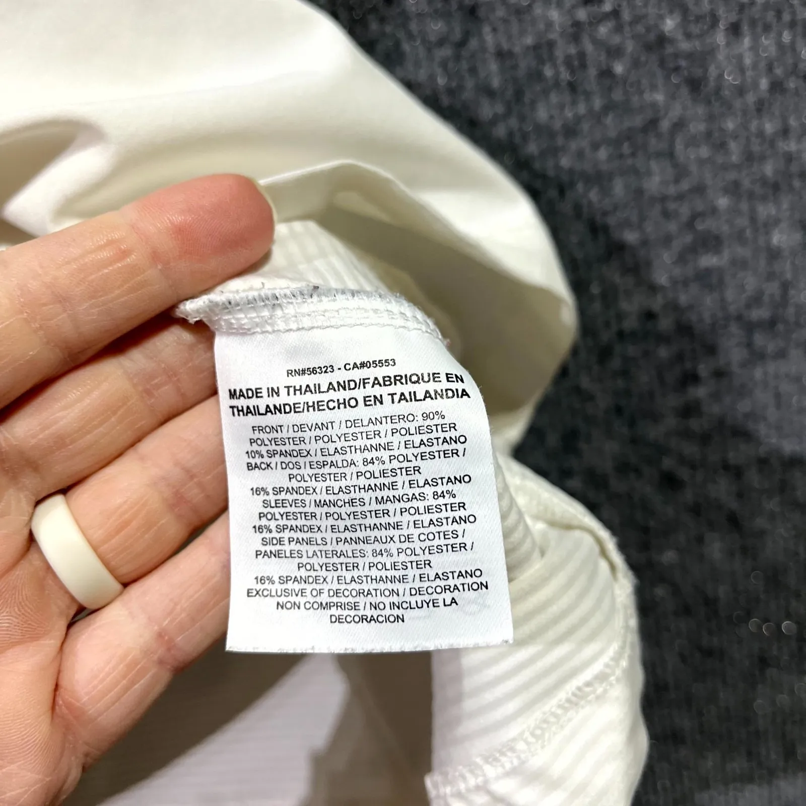 Nike Dri-Fit Golf Tour Performance Shirt Women XL White 1/4 Zip Georgia Bulldogs - Image 6