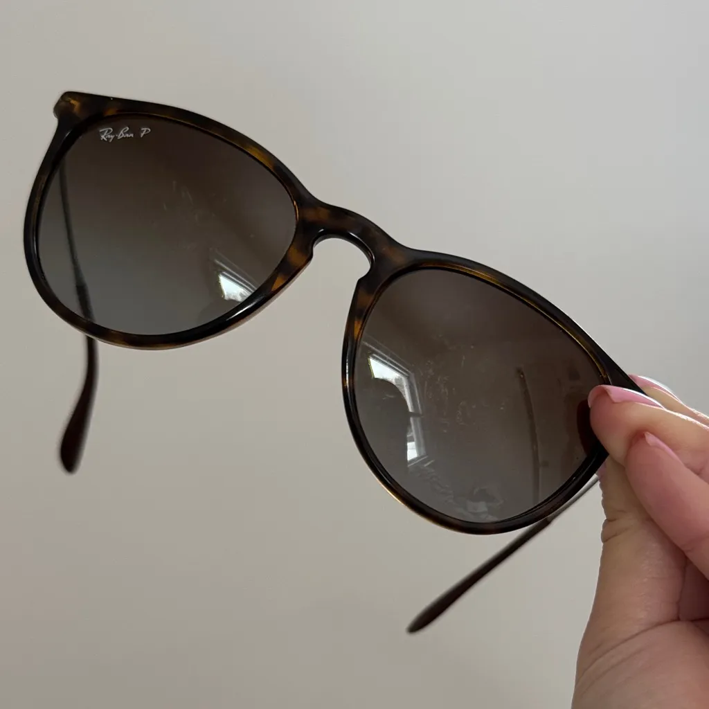 Ray-Ban Erica polarized Classic Brown Sunglasses - Image 4
