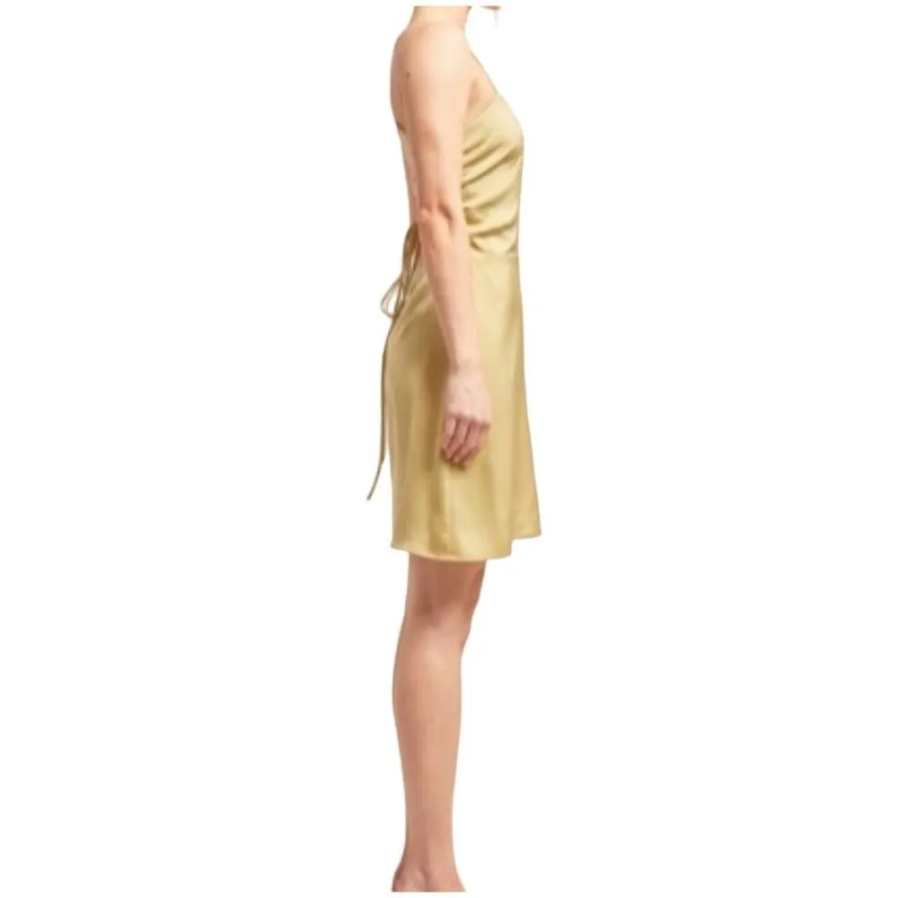 Lena Strappy Back Cocktail Dress in Wasabi Size Small NWT - Image 2