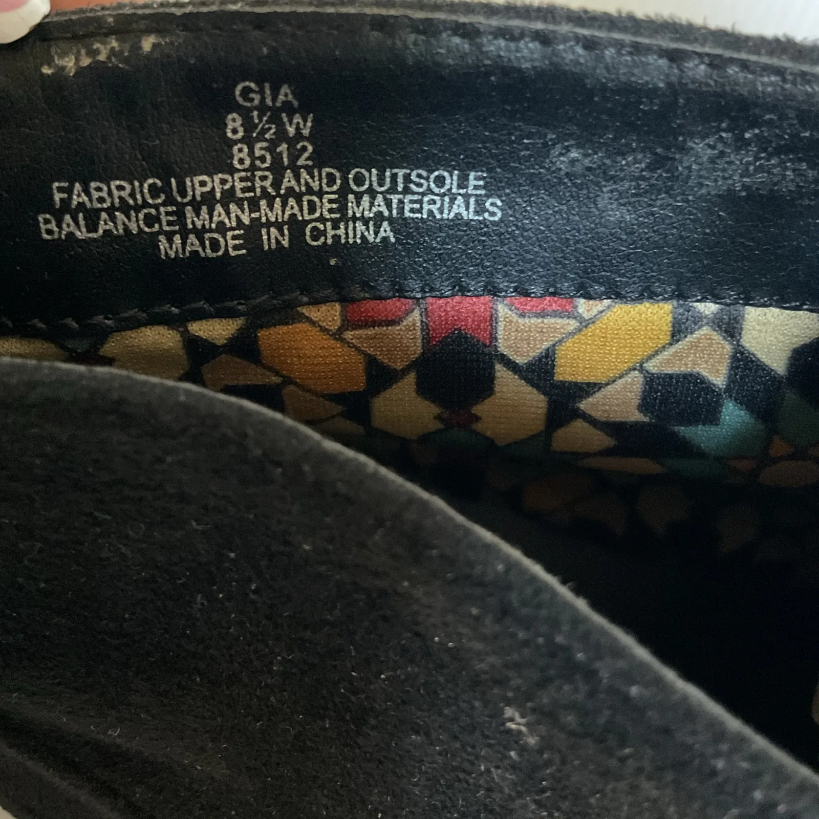 Cloudwalkers Suede Ankle Boots Women’s 8.5W Wide Width Fall Winter Booties Black Size 8.5 - Image 8