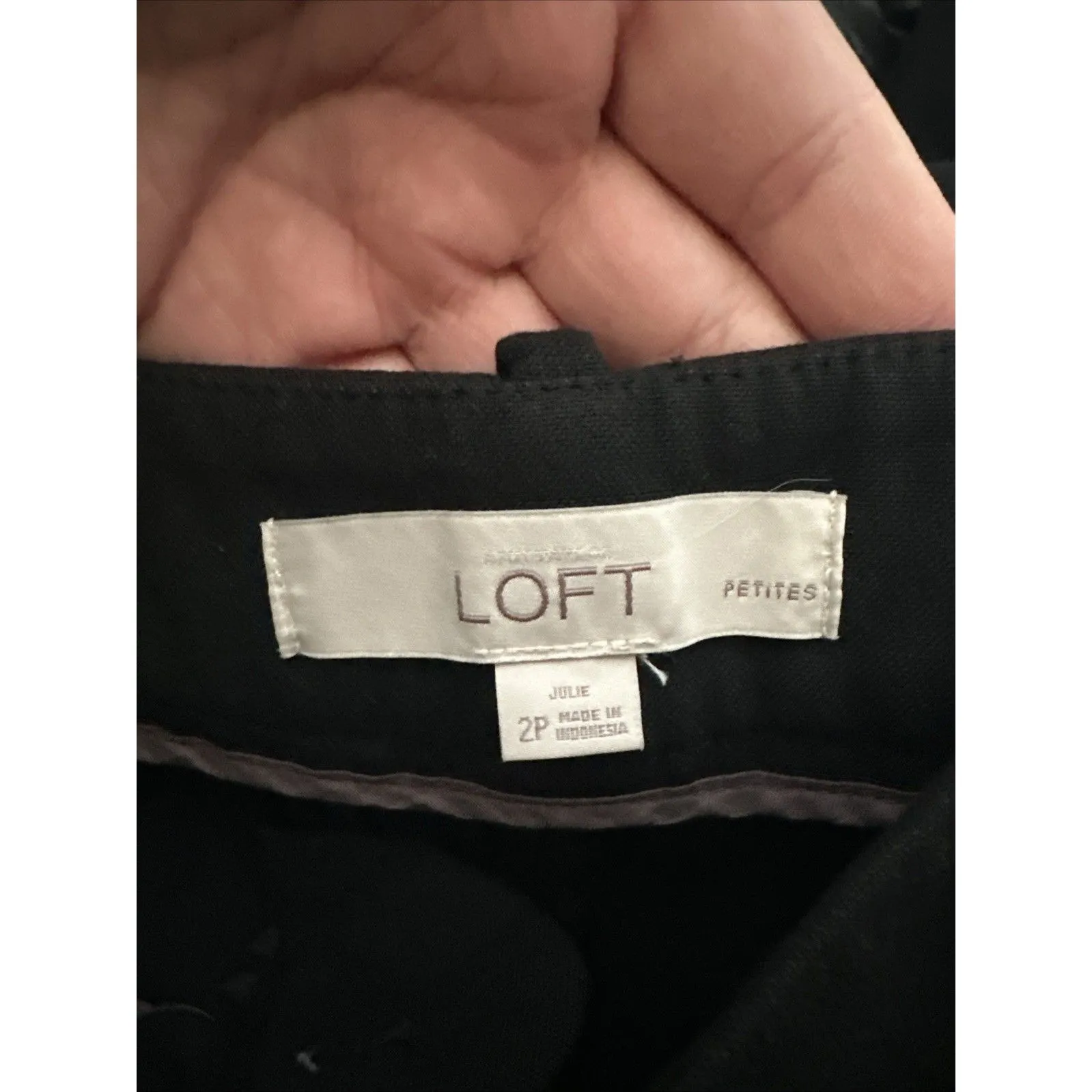 LOFT Women’s Size 2 Petite Black Dress Pants Slacks Career Workwear - Image 11