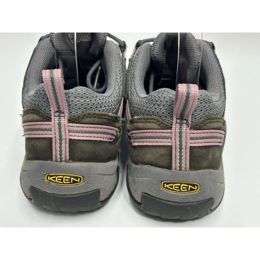 Keen Steen Vent Hiking Shoes Womens Size 10 Gray Leather Outdoor - Image 6