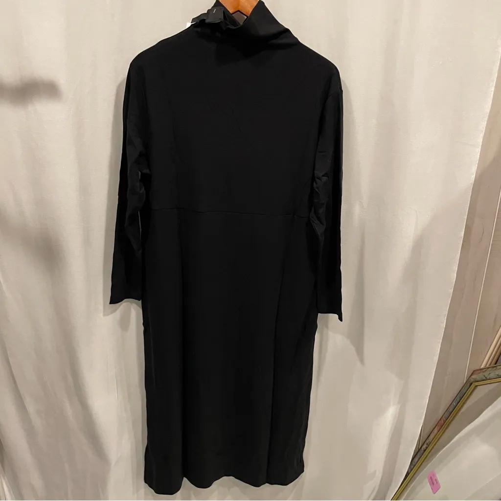 Cute Women with Control NWT black turtleneck jersey dress XLP tummy control Size undefined - Image 3