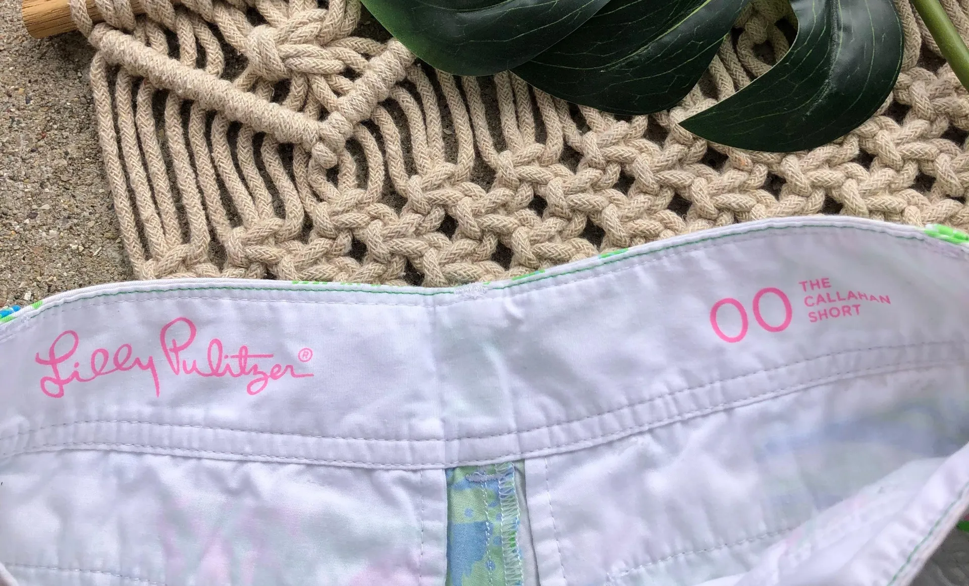 Lilly Pulitzer Callahan Shorts Patchwork Size 00 - Image 5