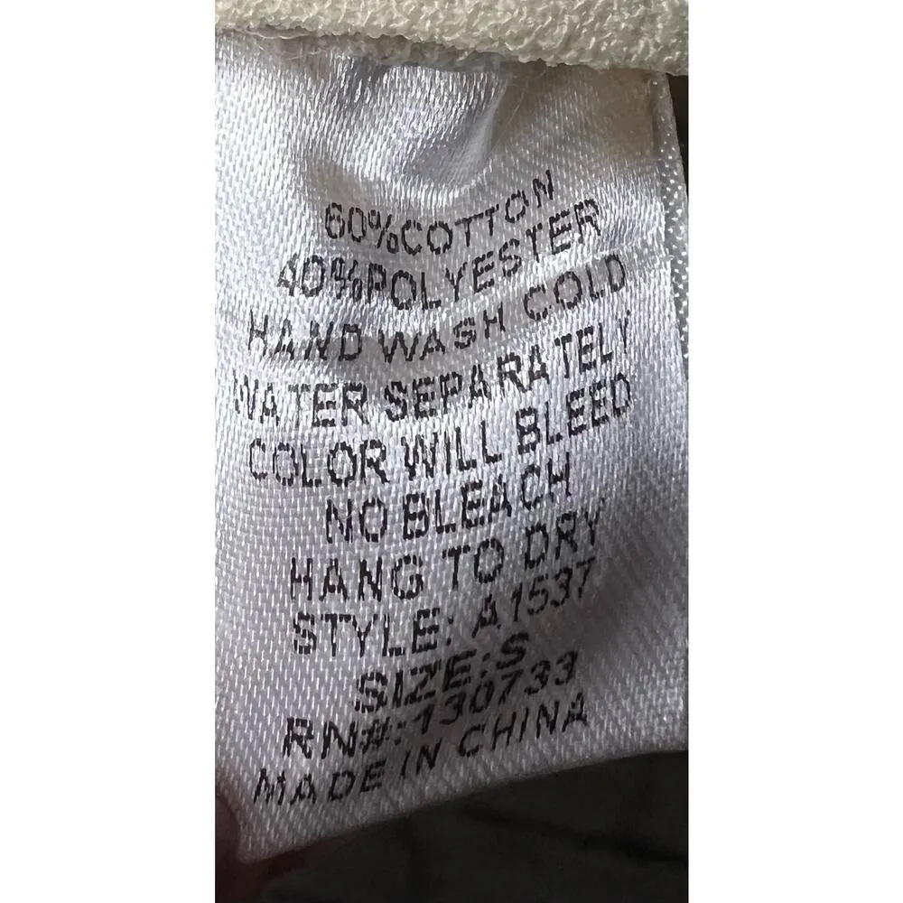 Umgee boho oversized cream colored top, size S. - Image 6