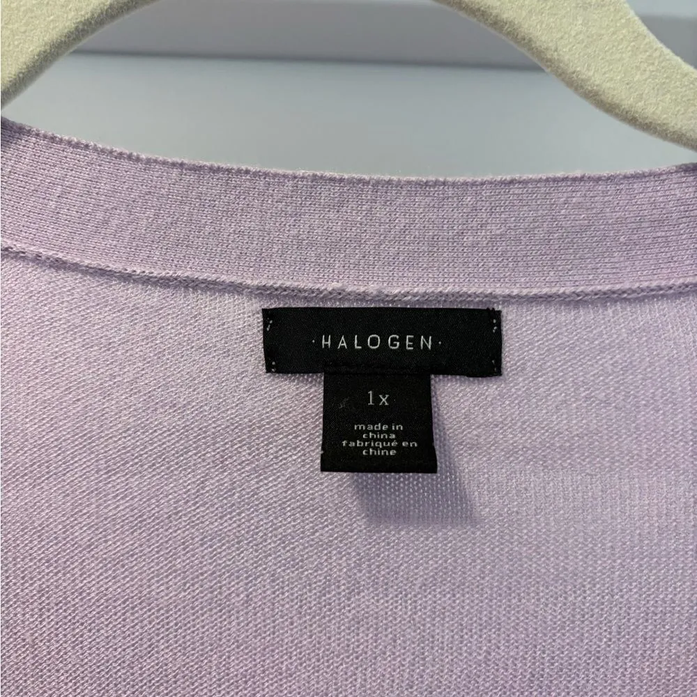 Halogen Nordstrom Button Up Women’s Cardigan Size 1X - Image 2