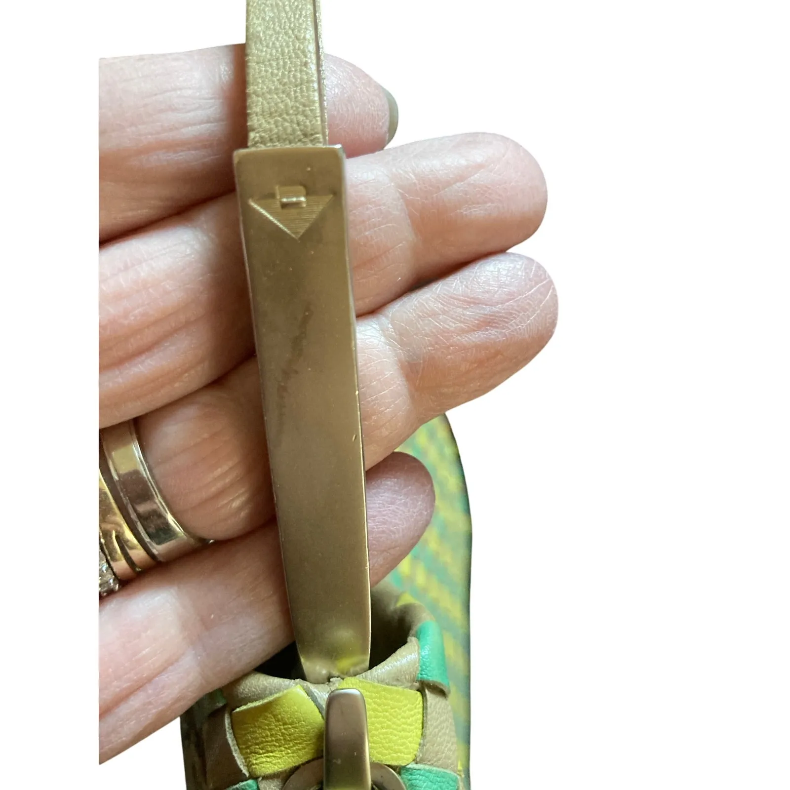 BOTTEGA VENETA INTRECCIATO Leather Shoulder Bag Multicolor - Image 6