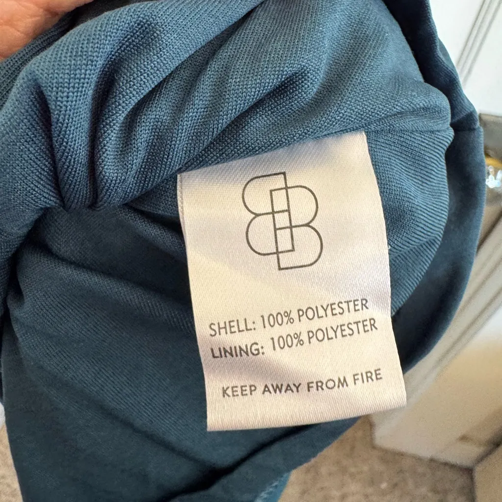 Baltic Born Athena pleated maxi dress in dark teal size large - Image 7