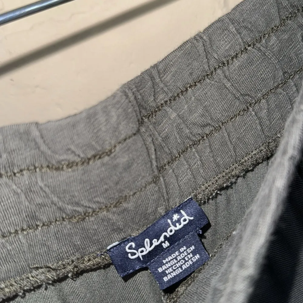 Splendid  Camouflage Jogger Pants medium drawstring pockets loungewear - Image 3