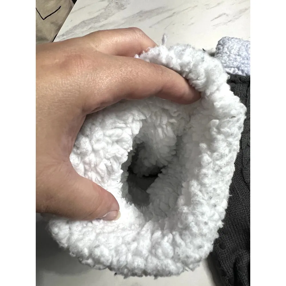 Huggle Premium Fleece Slipper Socks Non - Image 4