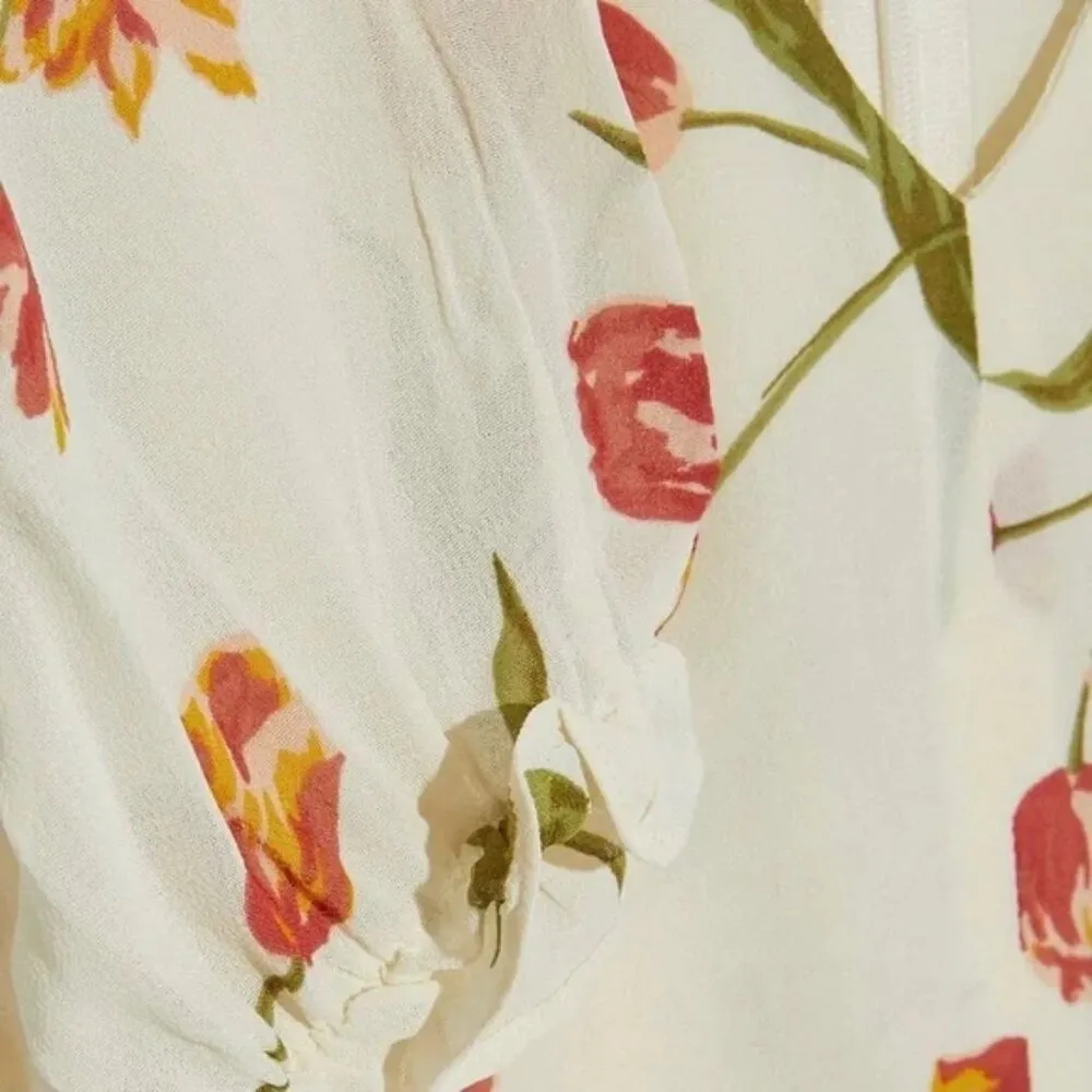 1HR SALE ⚡Reformation Camellia Dress (Bianca) - Image 5