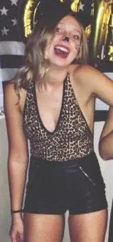 American Apparel Leopard Halter Body Suit - Image 4