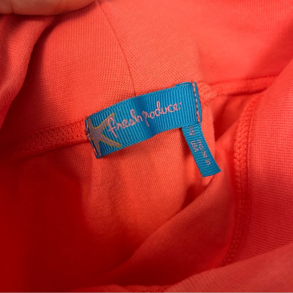 Fresh Produce Coral pink tiered swing skirt size Small USA flirty girly chic - Image 3