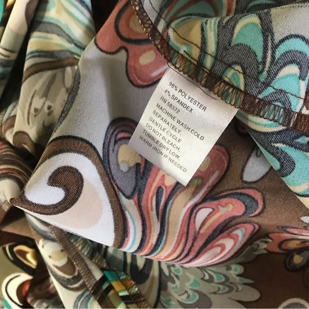 Paisley jeweled sleeveless sheath dress Harve Bernard Signature line - Image 6