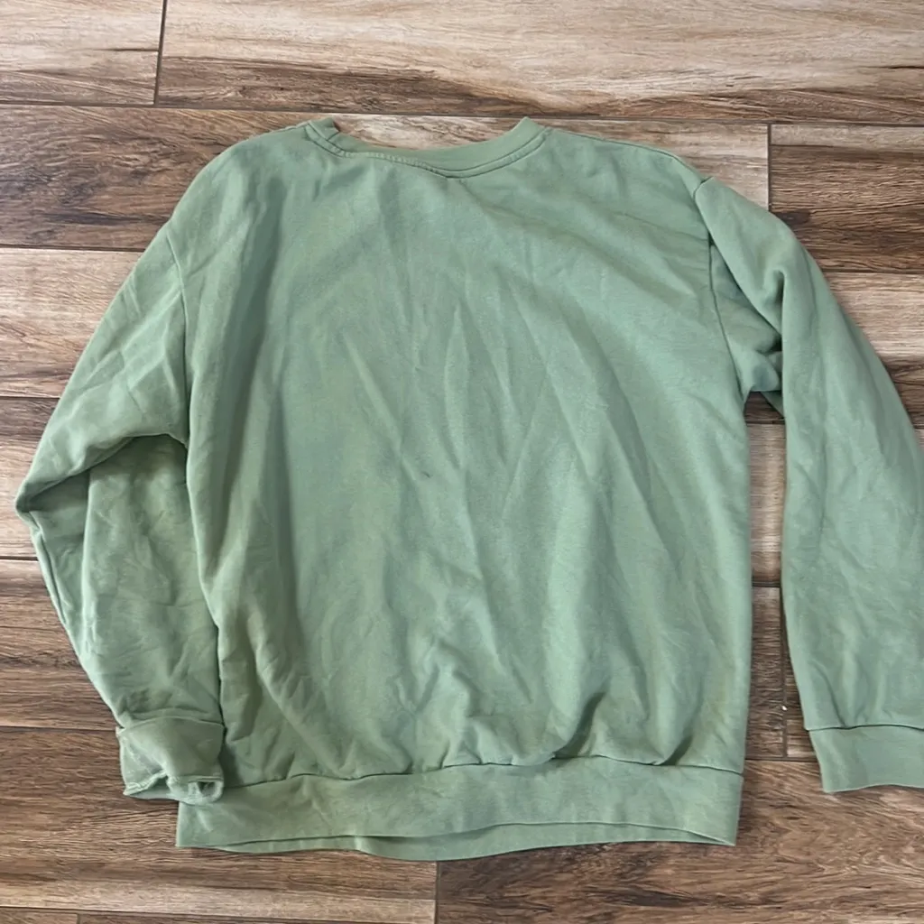 Desert dreamer green pullover sweatshirt Size XL - Image 5