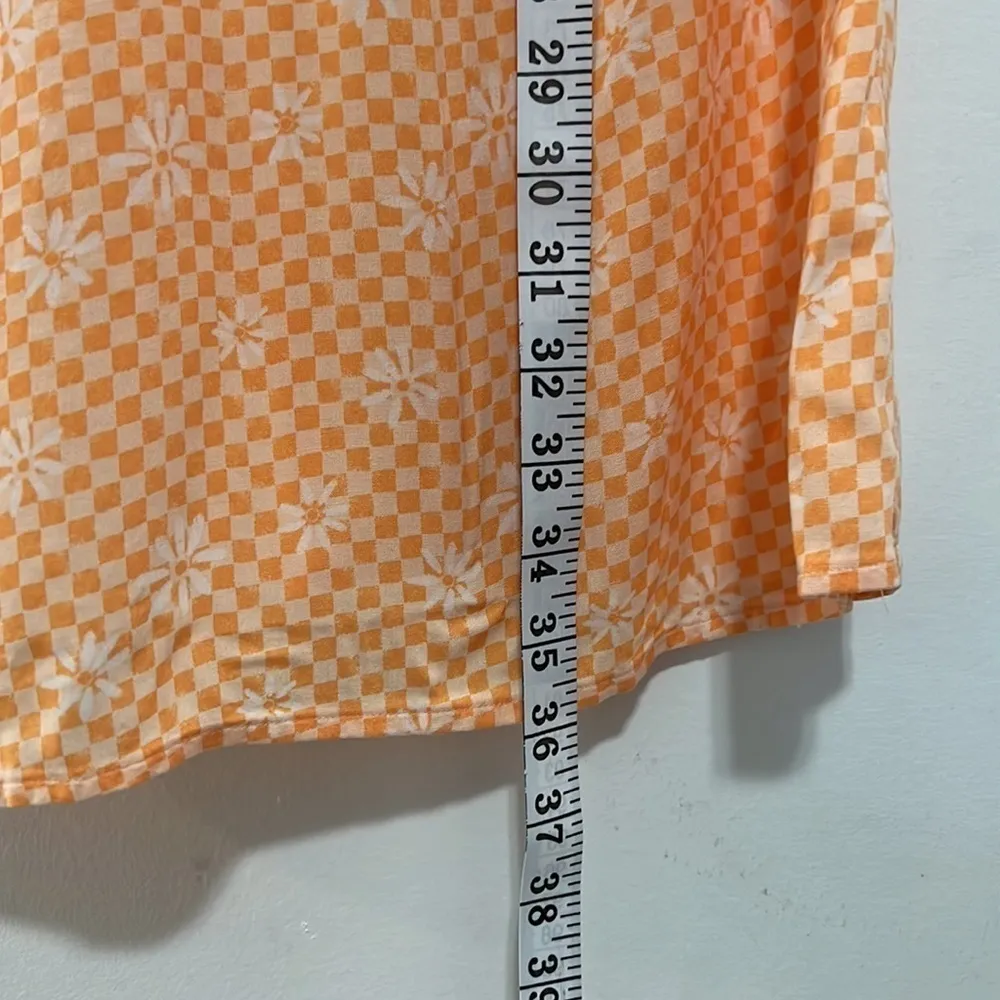 SONOMA Orange Mini Dress Sleeveless Size Small - Image 9