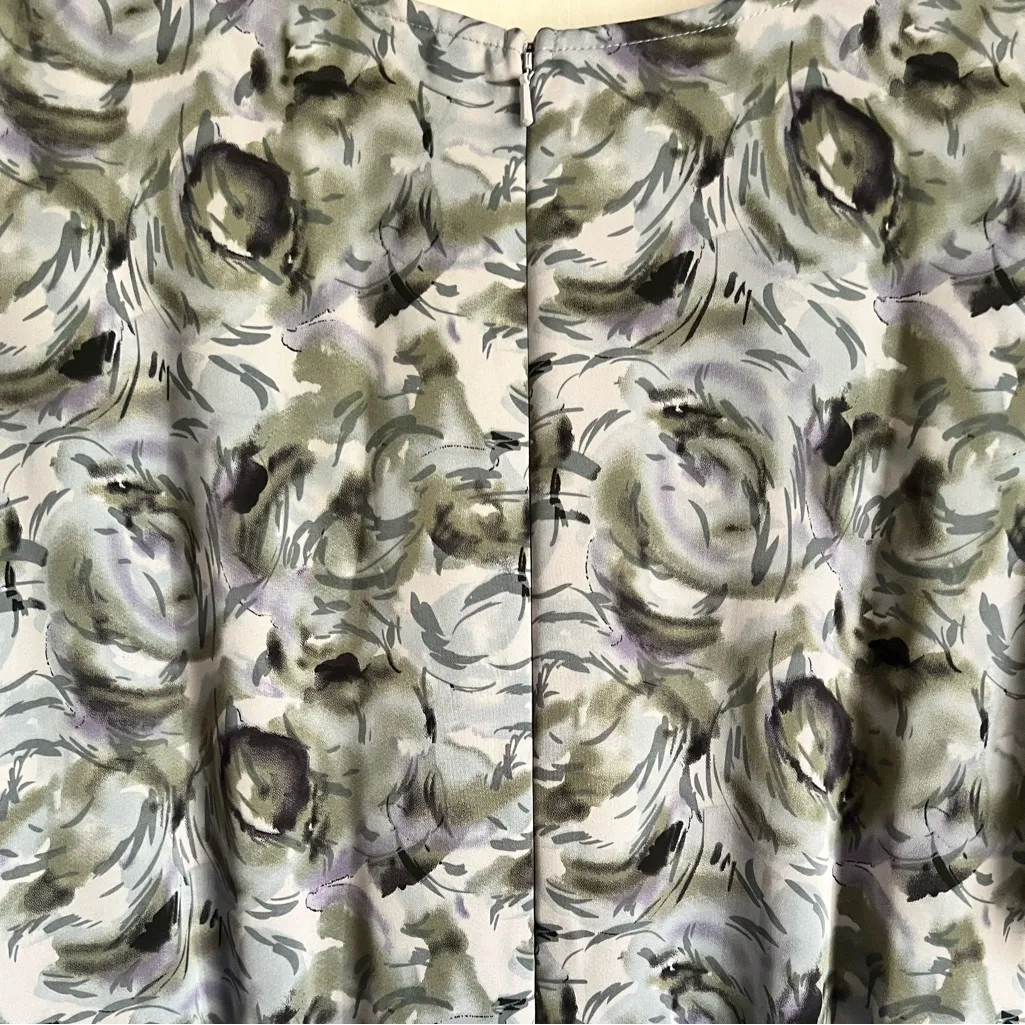 DownEast Women's Celia Floral Dress - Blue, Purple, and Green - Image 5