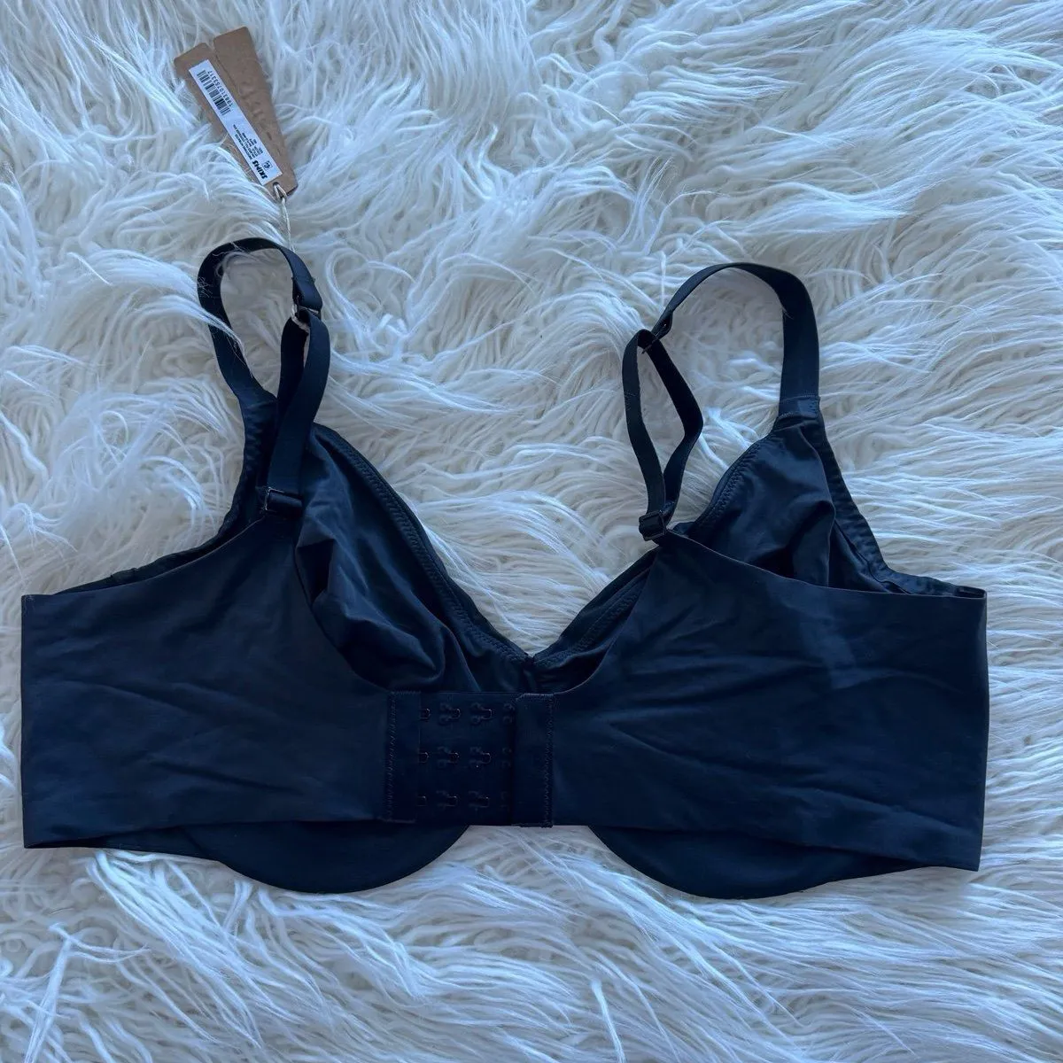 Skims Smoothing Intimates Unlined Full Coverage Bra Onyx Size 40D - Image 5