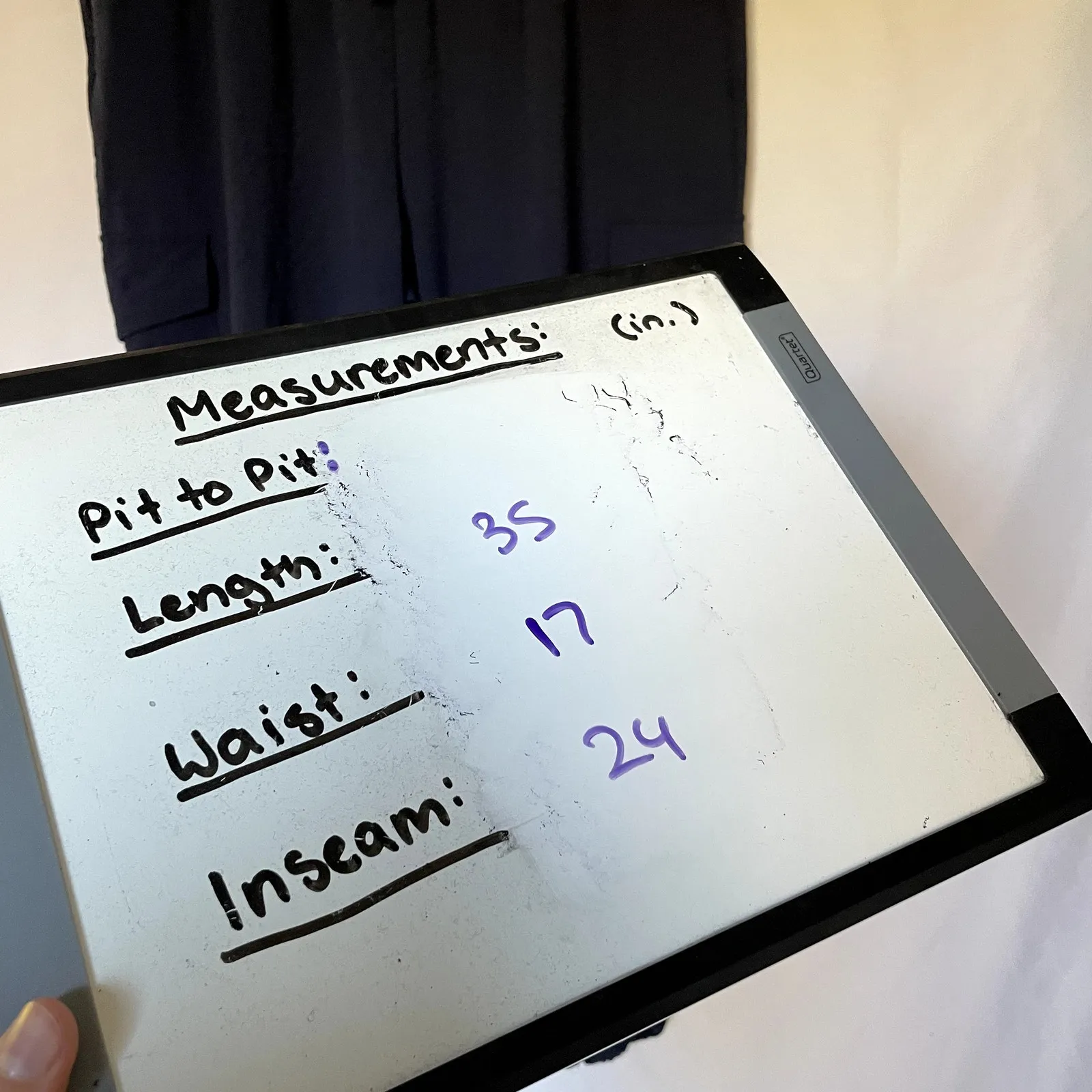 Adyson Parker women's size large blue drawstring pants pockets casual comfort - Image 3