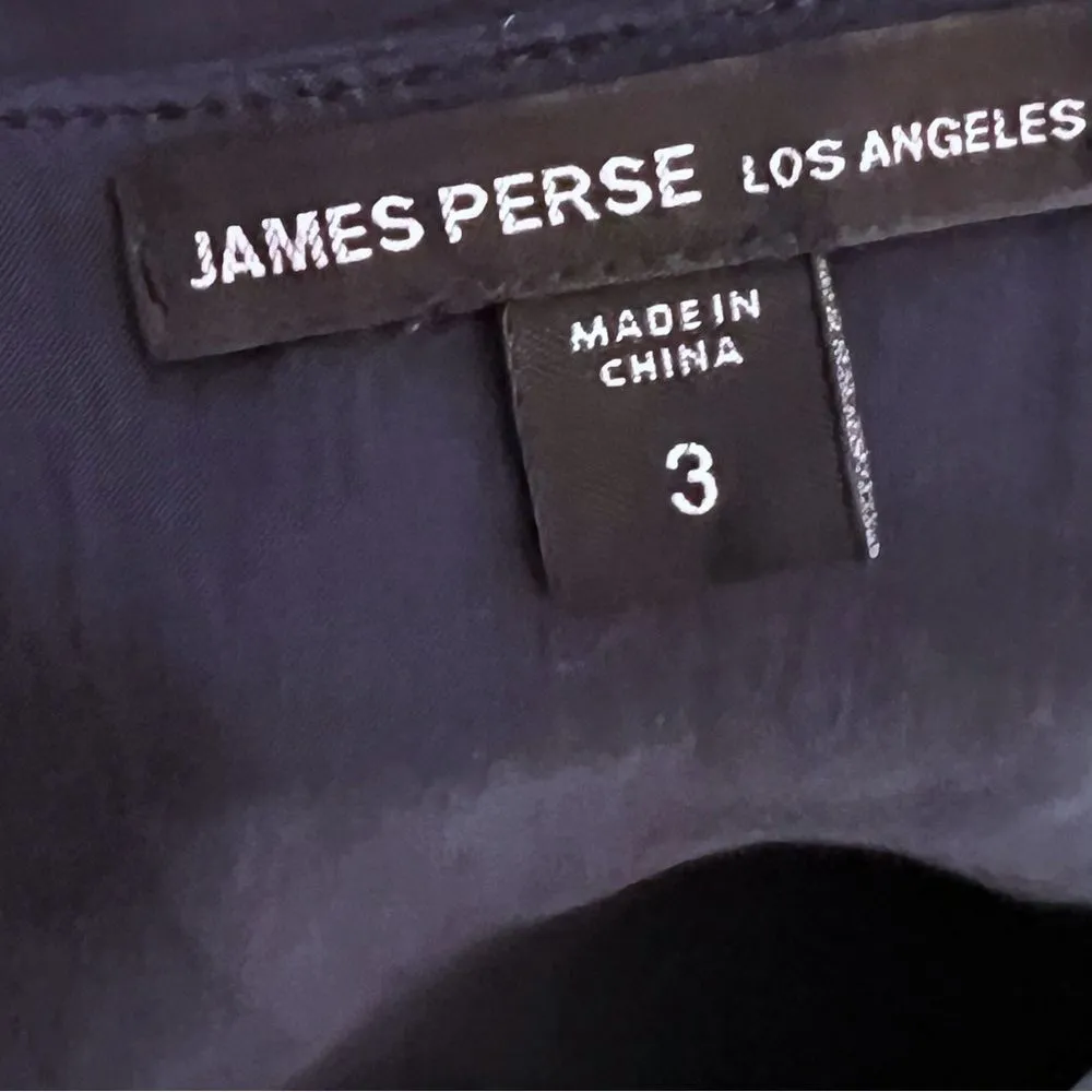 James Perse Womens Sleeveless Shift Tank Dress Navy Viscose  Size 3 Large - Image 6