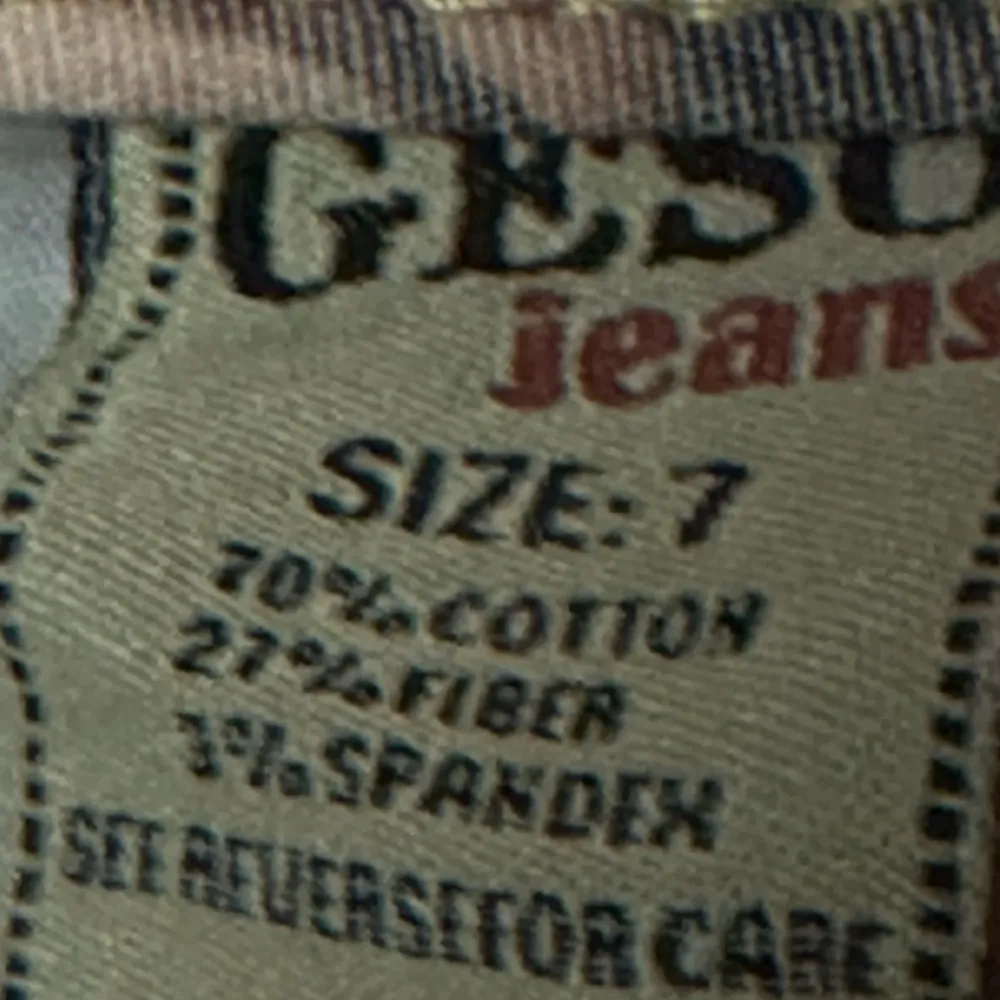 Geso Jeans Floral Selvedge Lightweight Stretch Denim 5 Pocket Shorts Juniors 7 Orange Size undefined - Image 13