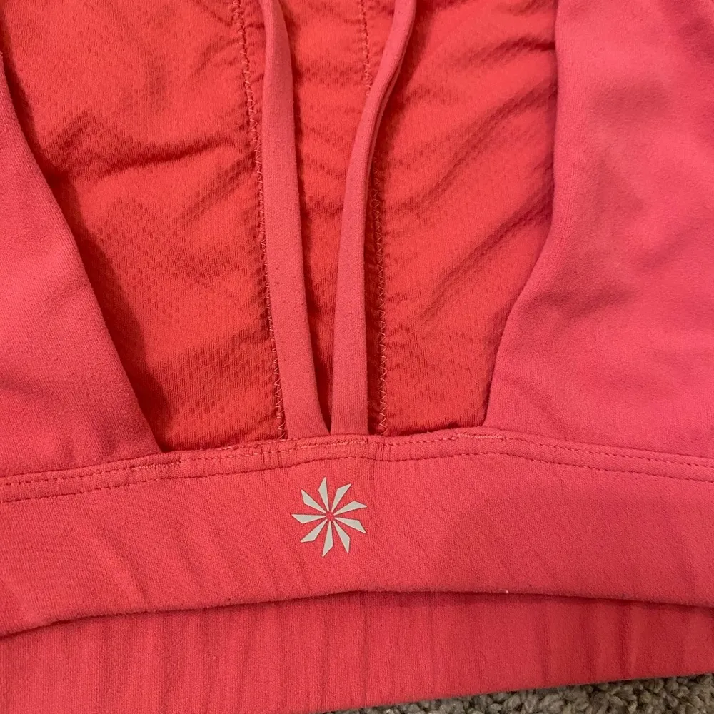 bubblegum pink athleta bra top - Image 4