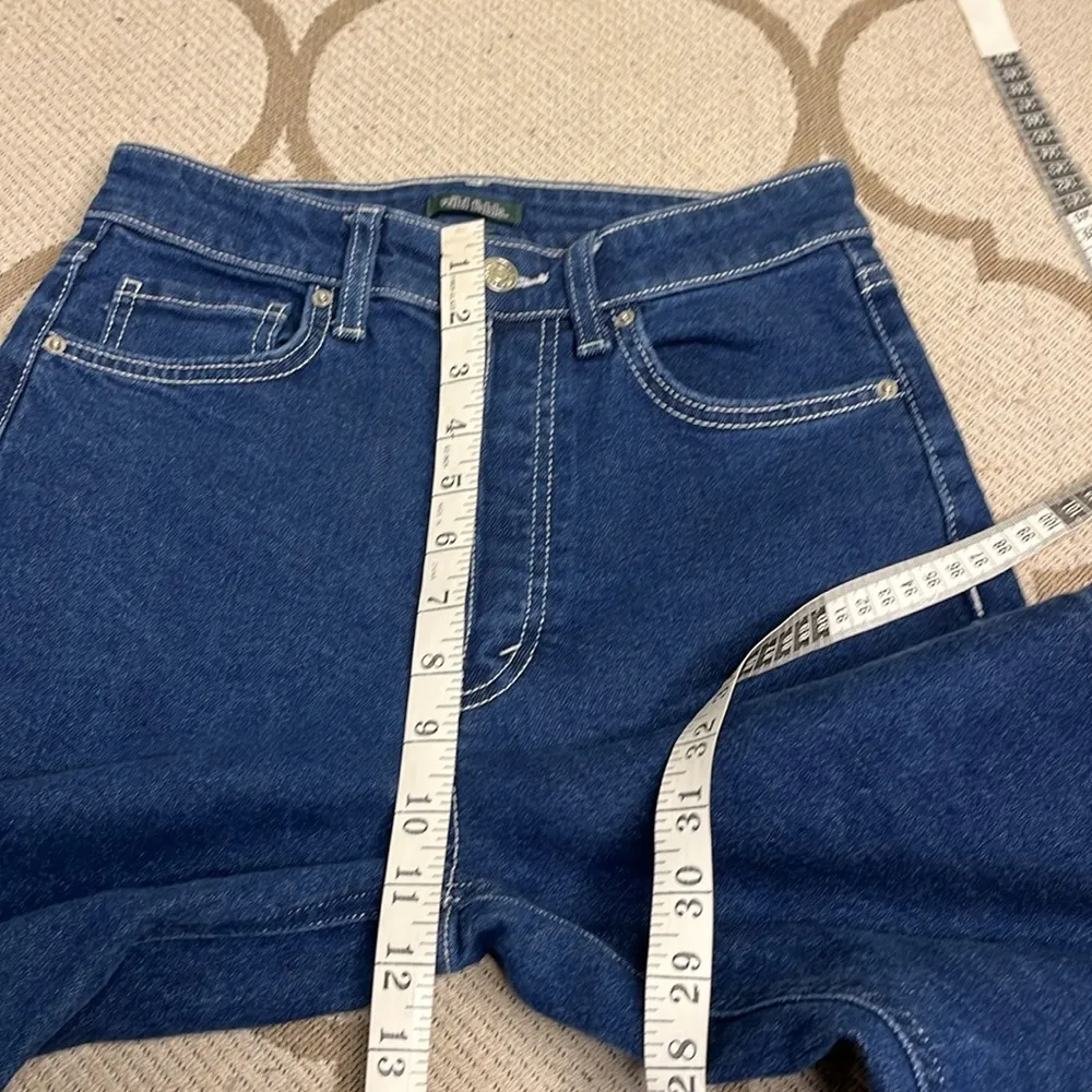 Wild fable super high rise straight button fly Classic Blue Denim Jeans - Image 11