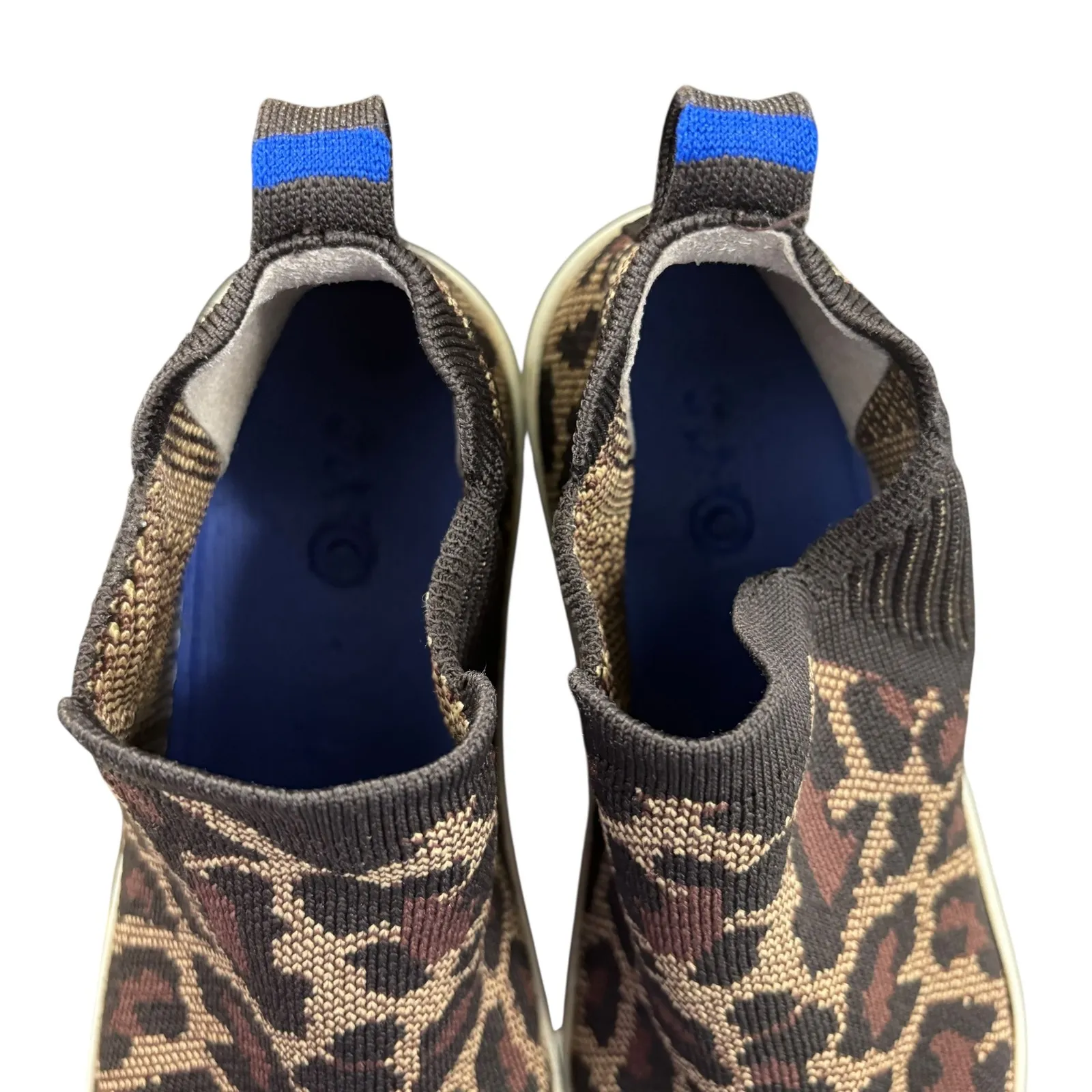 Rothy's Leopard Print Slip On Sneakers‎ Comfort Casual Shoes Women's 8 - Image 10