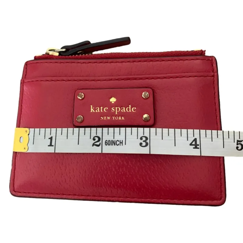 KATE SPADE New York Red Card Holder - Image 6