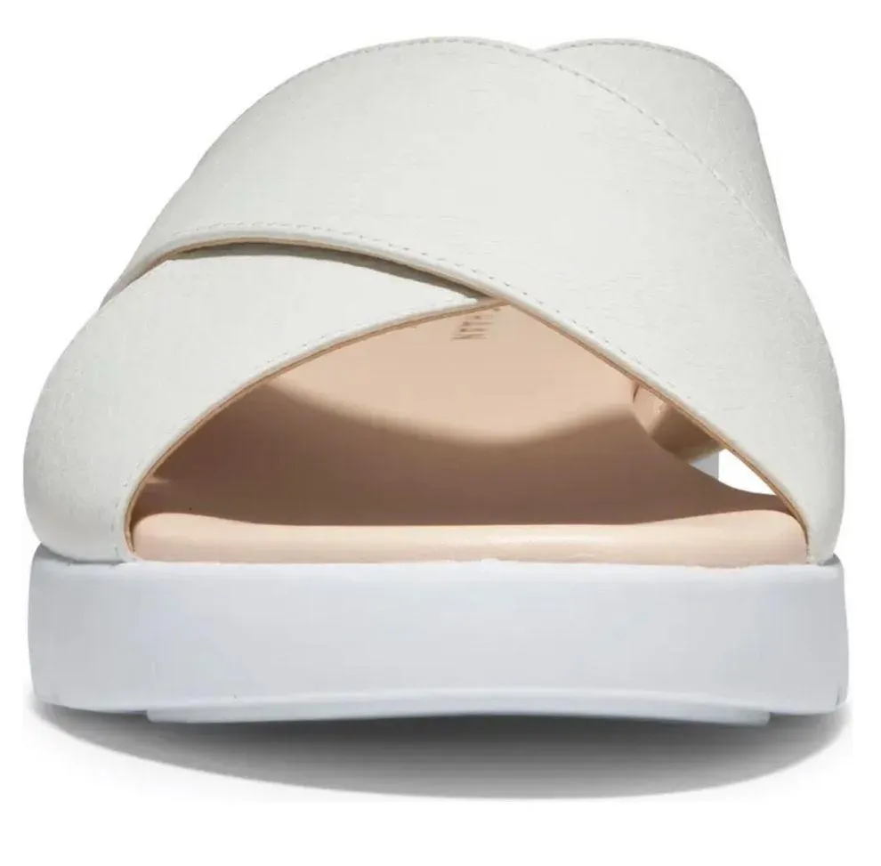 Cole Haan Slides Zero Grand Slide Sandals in Optic White Leather Sz 8B GUC - Image 4