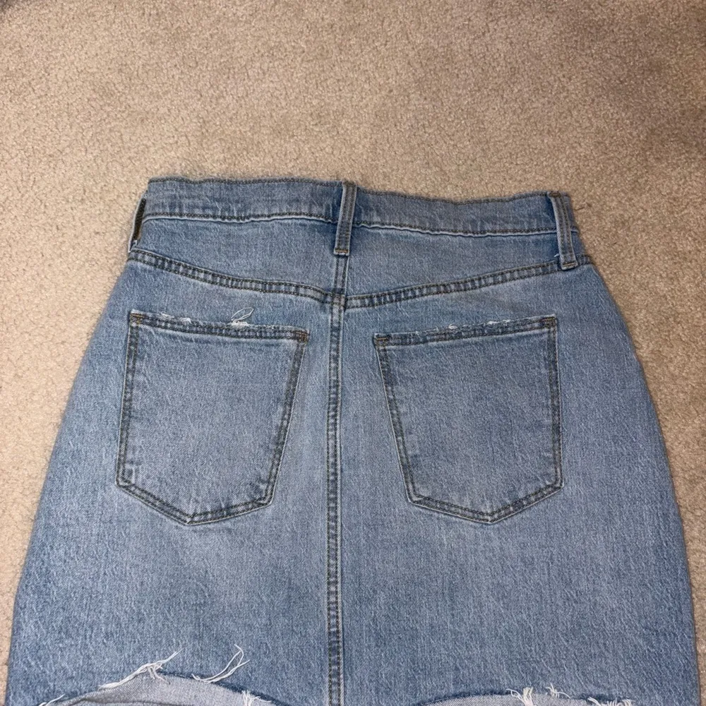 Universal Thread Blue Mini Pencil Skirt Casual - Image 3