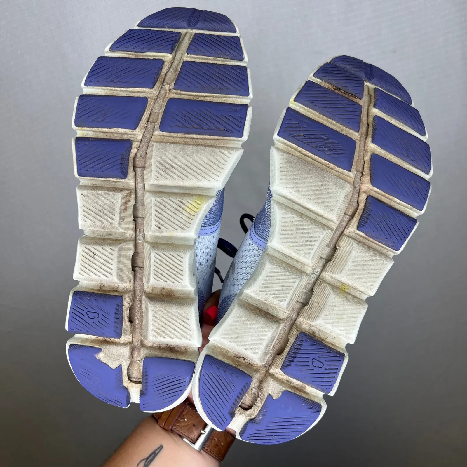 On Running Cloud X Lavender Ice Purple Lightweight Athletic Sneakers Shoe Size 8 - Image 4