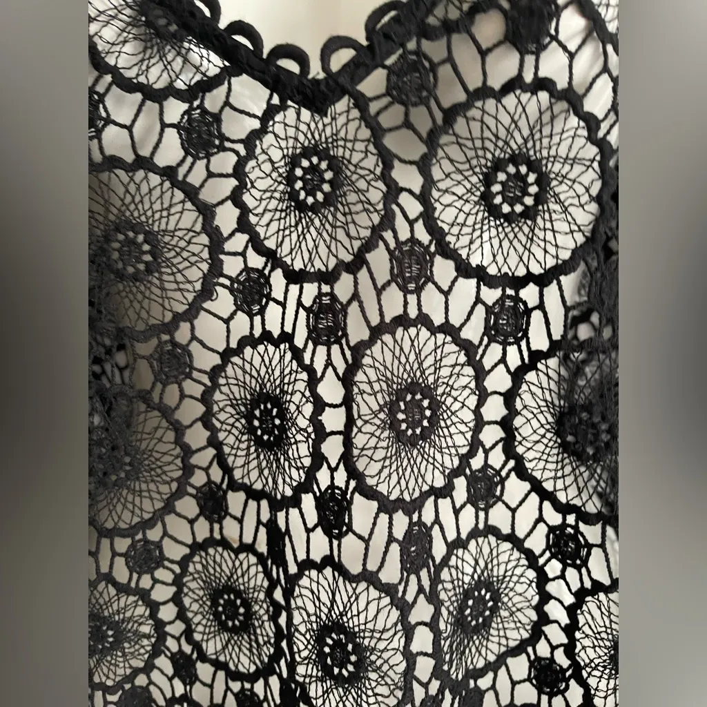 Mud Pie  crochet swim coverup - Image 7