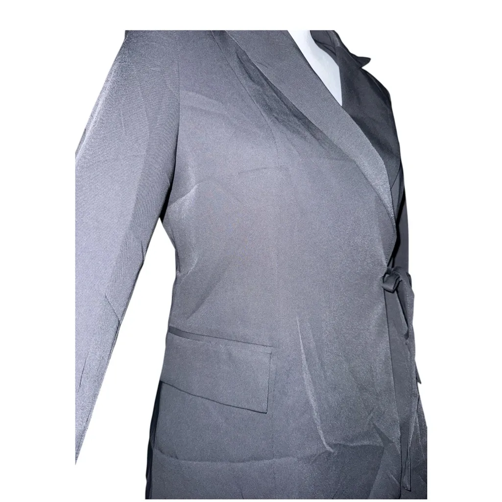 Source Unknown 🟣 Charcoal Blazer - Image 3