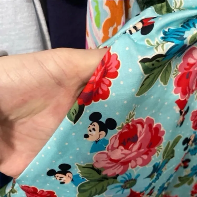 Disney parks retro floral Minnie and Mickey dress shop dress NWT XL - Image 2