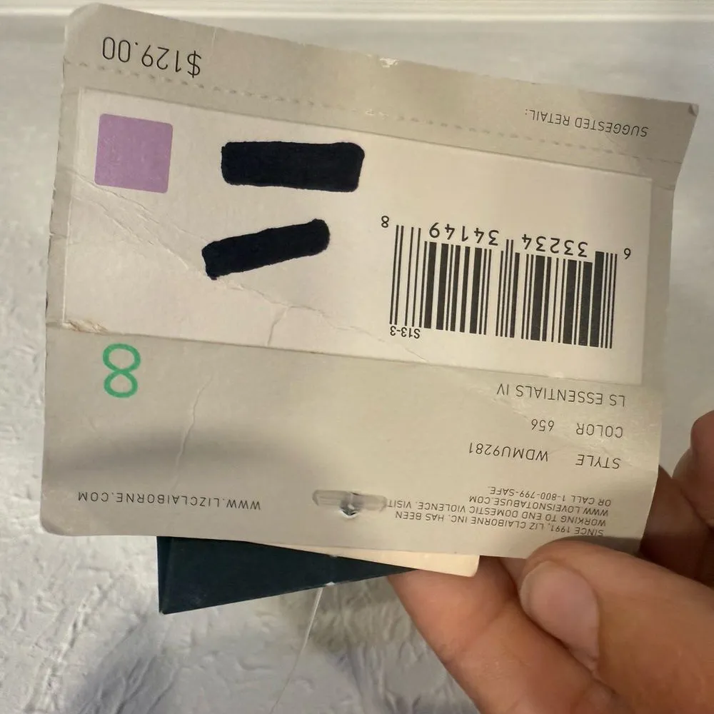 NWT Liz Claiborne Hot Pink Suede Button Down Jacket Size 8 - Image 5