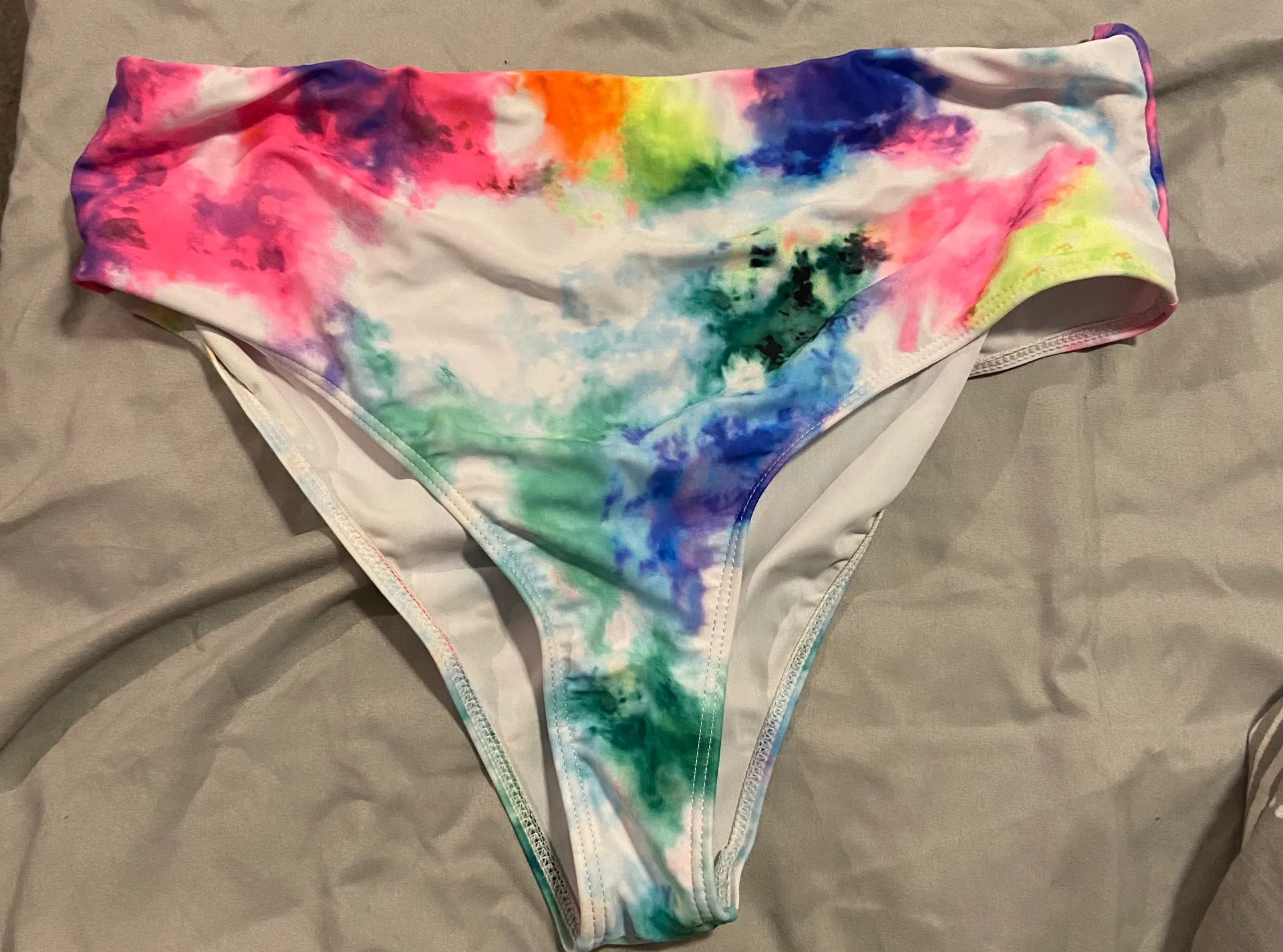 SheIn Tie Dye Bikini - Image 5