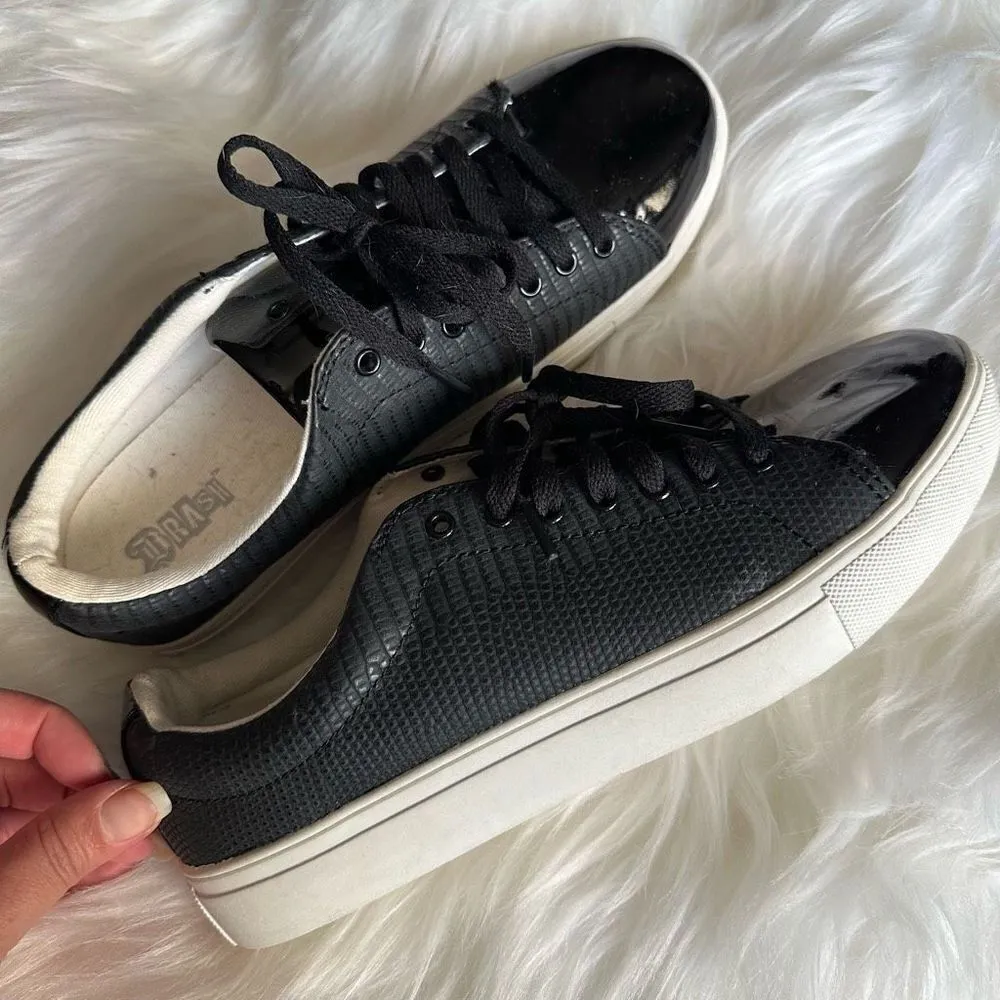 Brash Black synthetic & fiber shoes, can dress up and down - Image 5