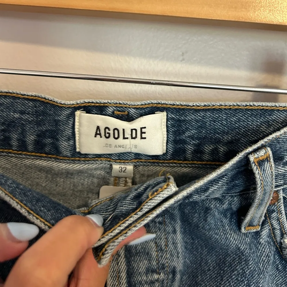 AGOLDE NWT Parker Angled Hem Skirt in Entrance size 32 (14) - Image 4