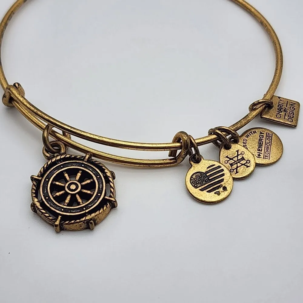 Alex & Ani Charity by Design Take The Wheel Bracelet - Image 2