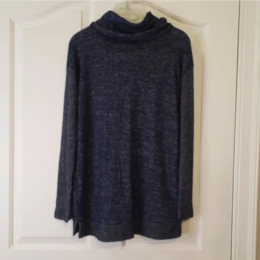 Gap Oversized Navy & Gray Top - Image 5