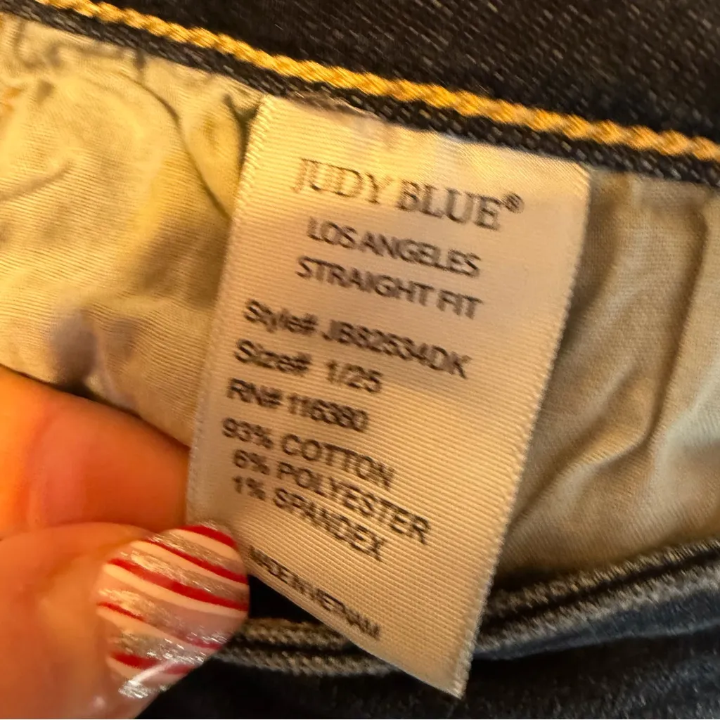 Judy Blue  straight jeans 1/25 - Image 4