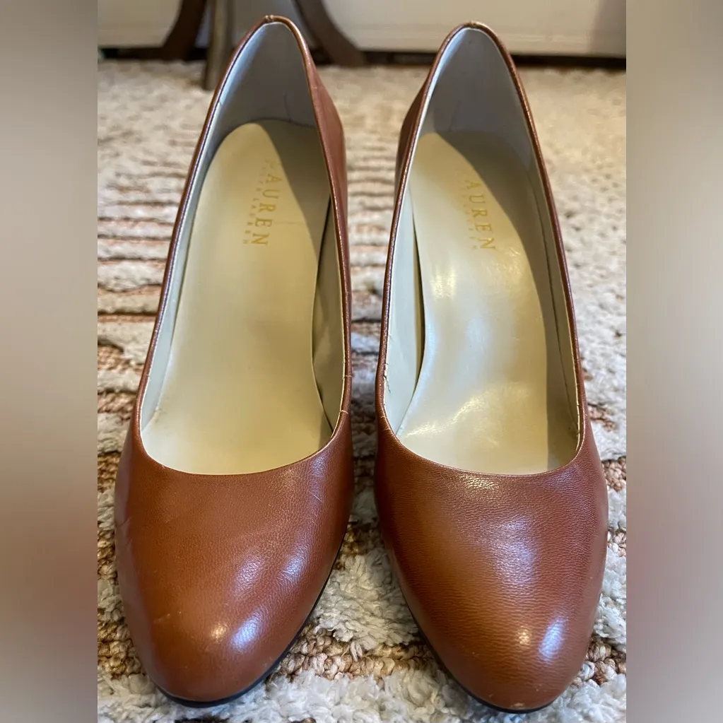 Lauren Ralph Lauren Cognac Pumps - Image 2
