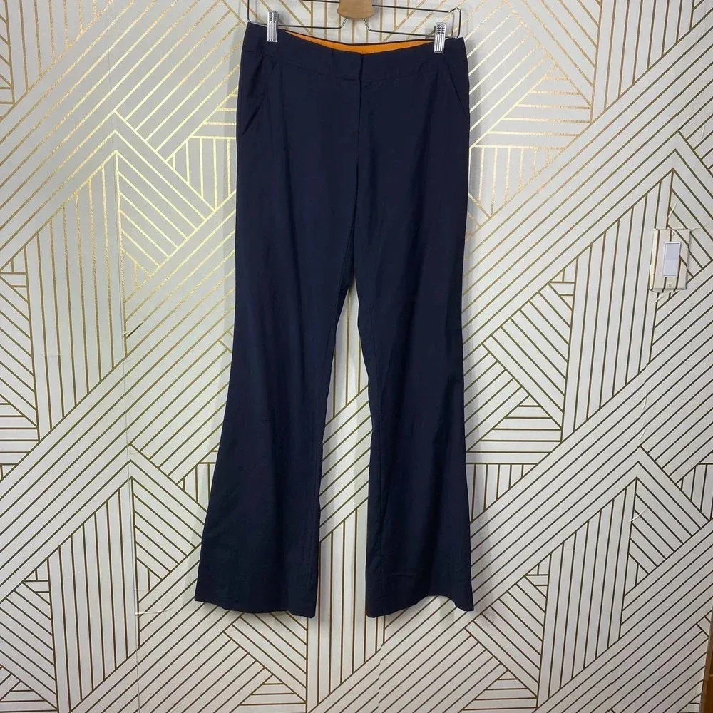 TORY BURCH‎ Wide-Leg Dress Pants in Navy Blue Size US 2 - Image 3