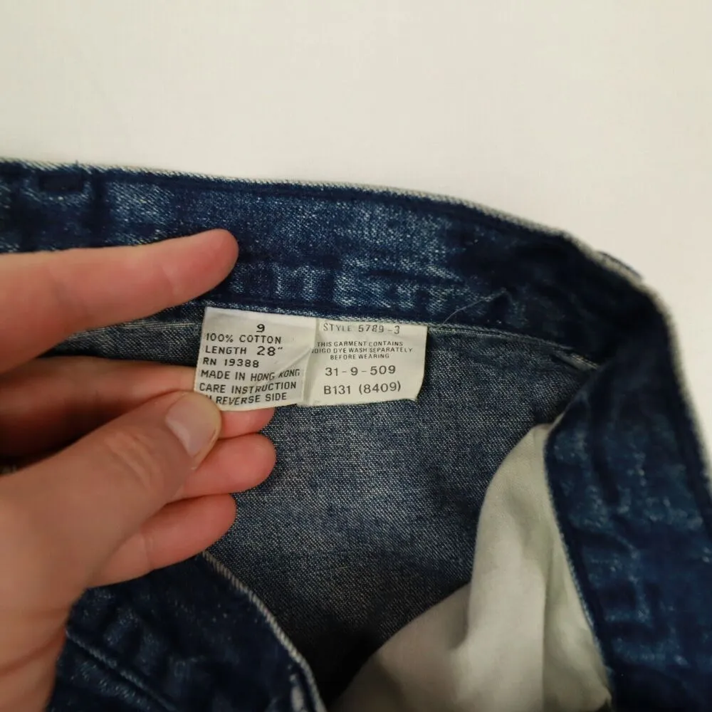 Vintage Women’s Brittania Tapered Leg 1980s High Waist Jeans size 9 style 5789 - Image 5